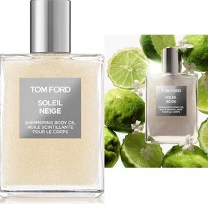 Tom ford Soleil Neige shimmering body oil, wear alone or layer with a fragrance.